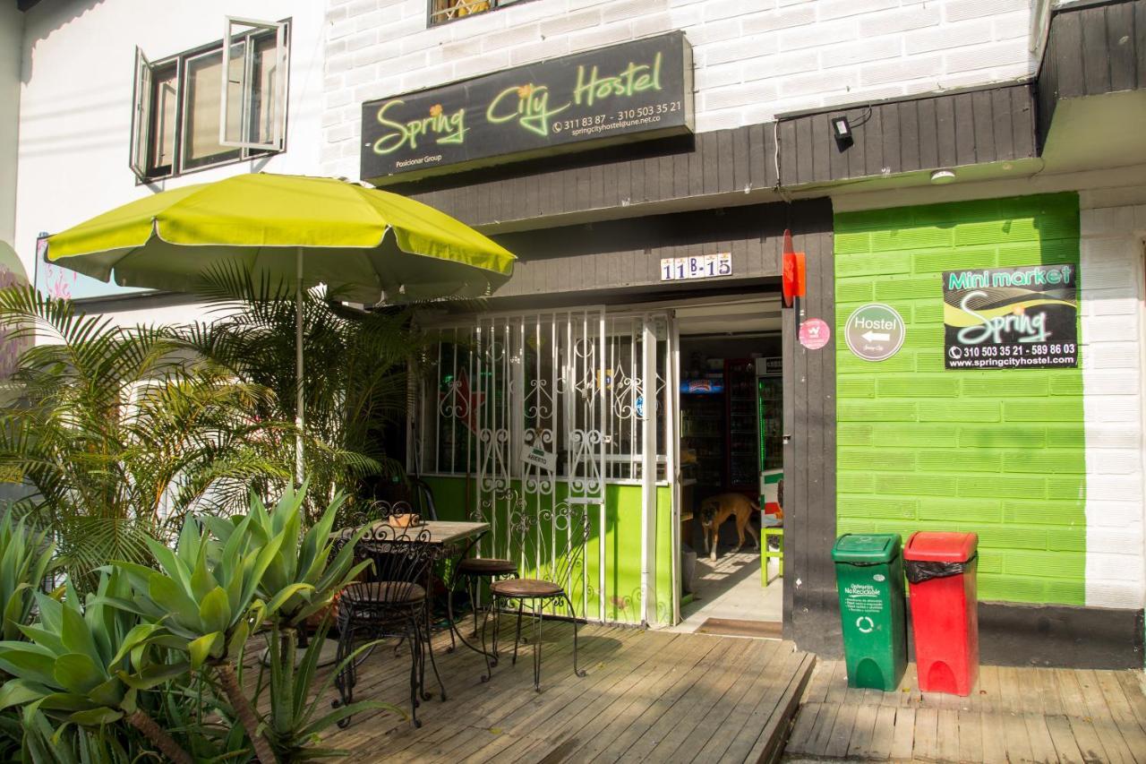 Spring City Hostel Medellín Dış mekan fotoğraf